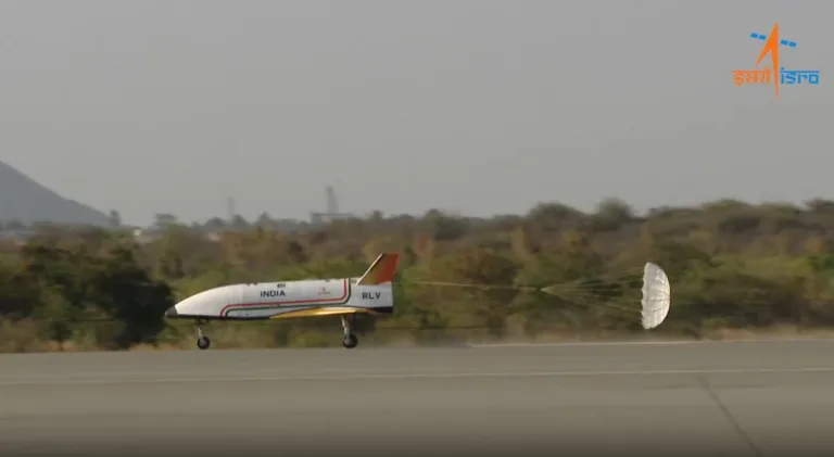 ISRO RLV LEX Landing Successful