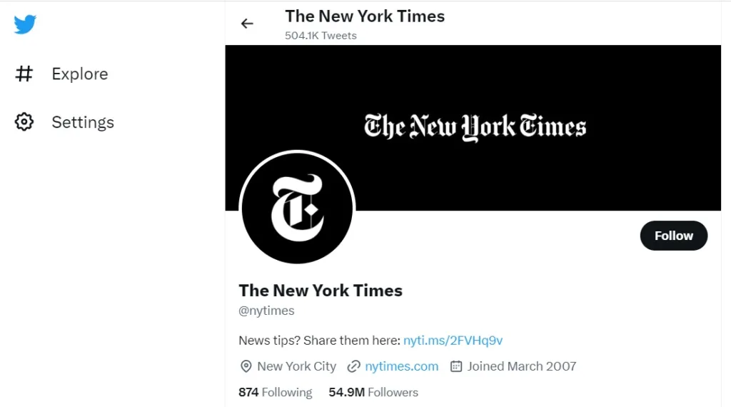 New York Times Loses Twitter Verified Badge After It Refuses To Pay Fee For Blue Tick